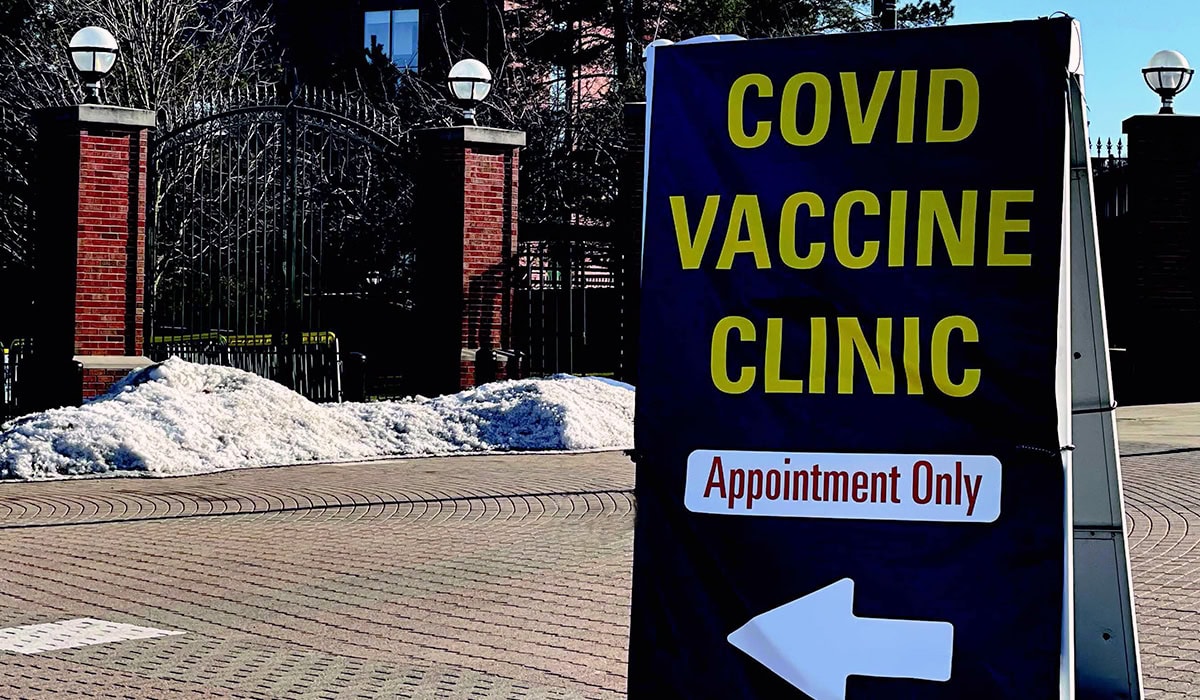 COVID Vaccine Clinic at Michigan Stadium