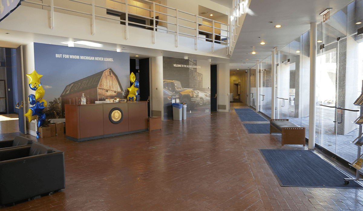 Alumni Center Lobby - Before