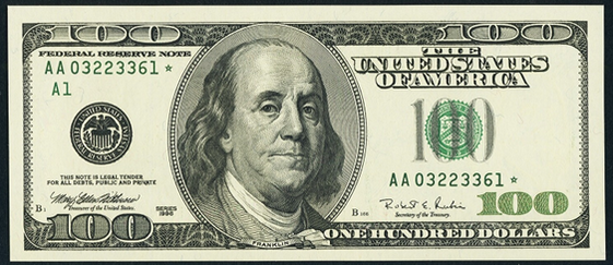 2006a One Hundred Dollar Federal Reserve Note