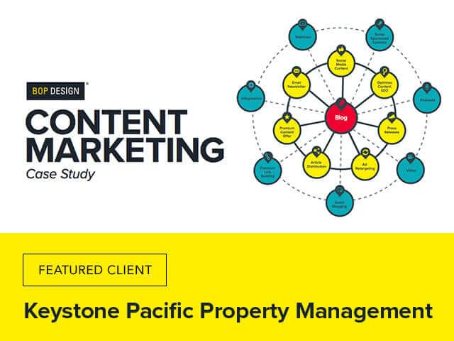 Keystone Pacific Property Management content marketing case study image