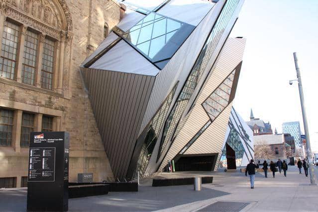 "The Crystal," the new entrance to the Royal Ontario Museum in Toronto. Photo: CIA, public domain.