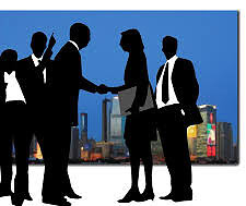 shaking hands after settling equal pay lawsuit