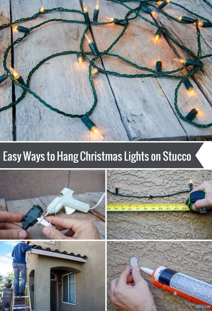 15 Photos Hanging Outdoor Lights on Stucco
