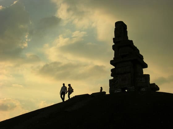 Halde Rheinelbe mit der Himmelsleiter | Foto: Ruhr Tourismus GmbH