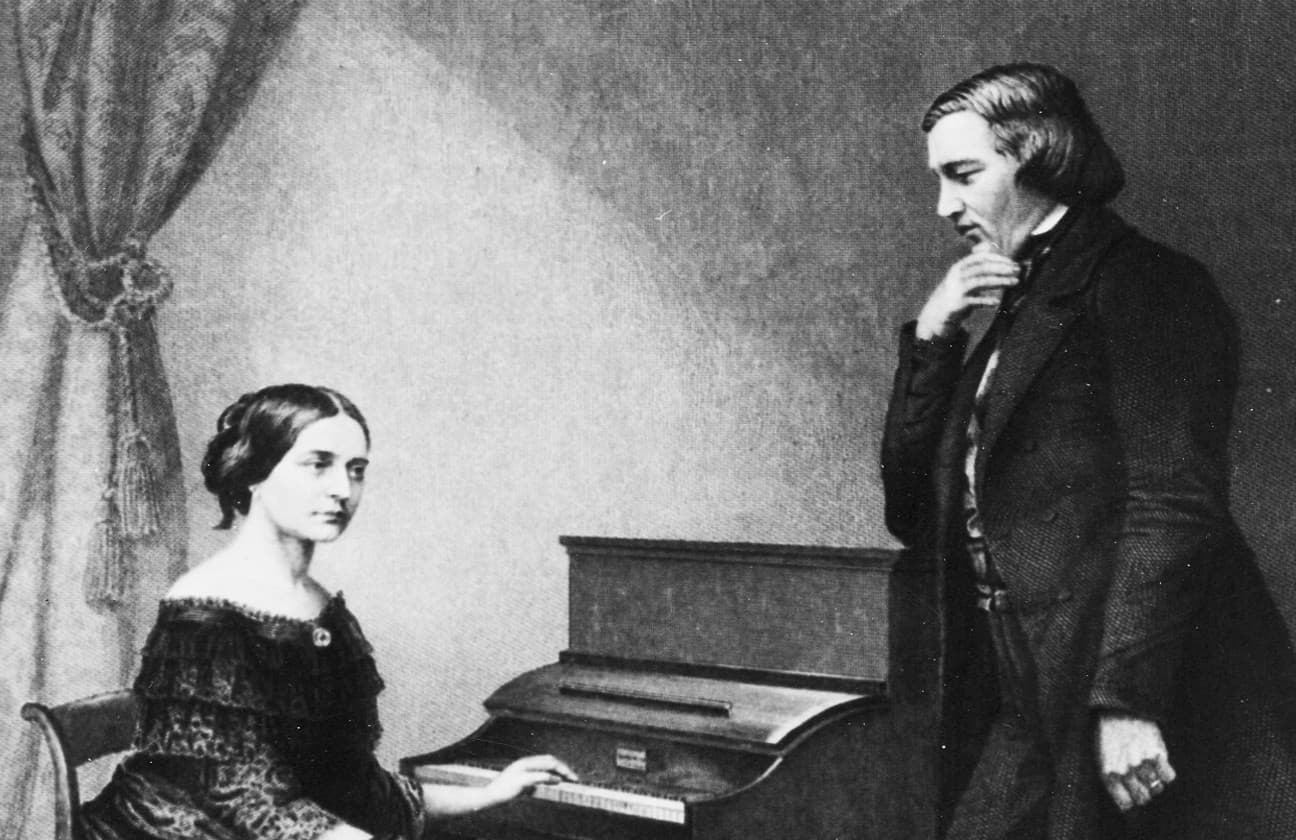Clara & Robert Schumann © Heinrich Heine Institut Düsseldorf