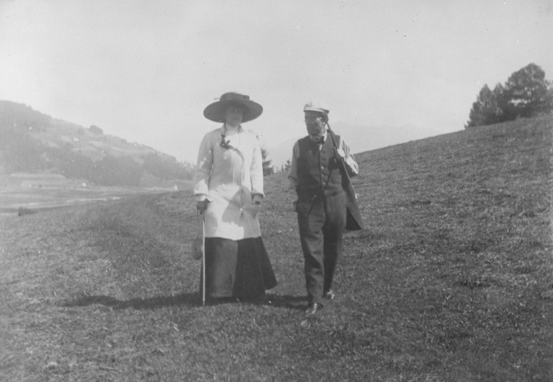 Gustav und Alma Mahler bei Toblach. Foto: ÖNB, Bildarchiv Austria, Inventarnummer NB 610.838 - B/Wikicommons/www.bildarchivaustria.at