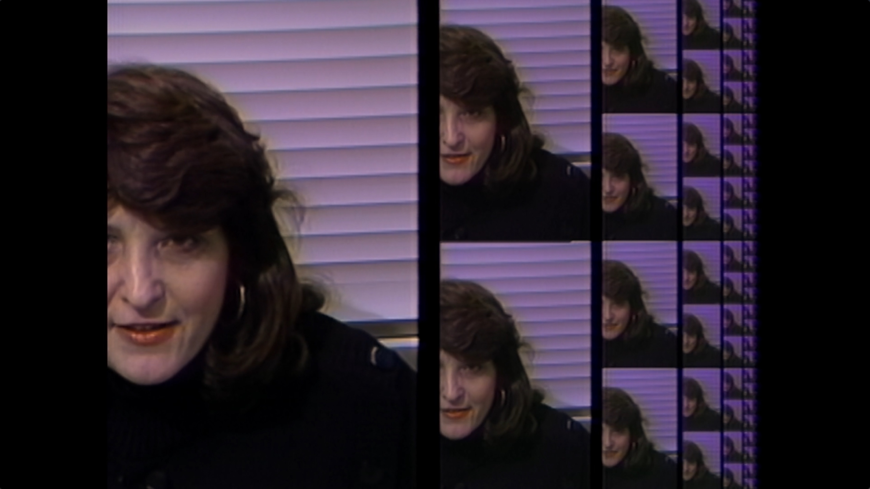 Lynn Hershman Leeson: „The Electronic Diaries of Lynn Hershman Leeson 1984–2019“, Video-Installation | © Künstlerin und Anglim Gilbert Gallery, San Francisco