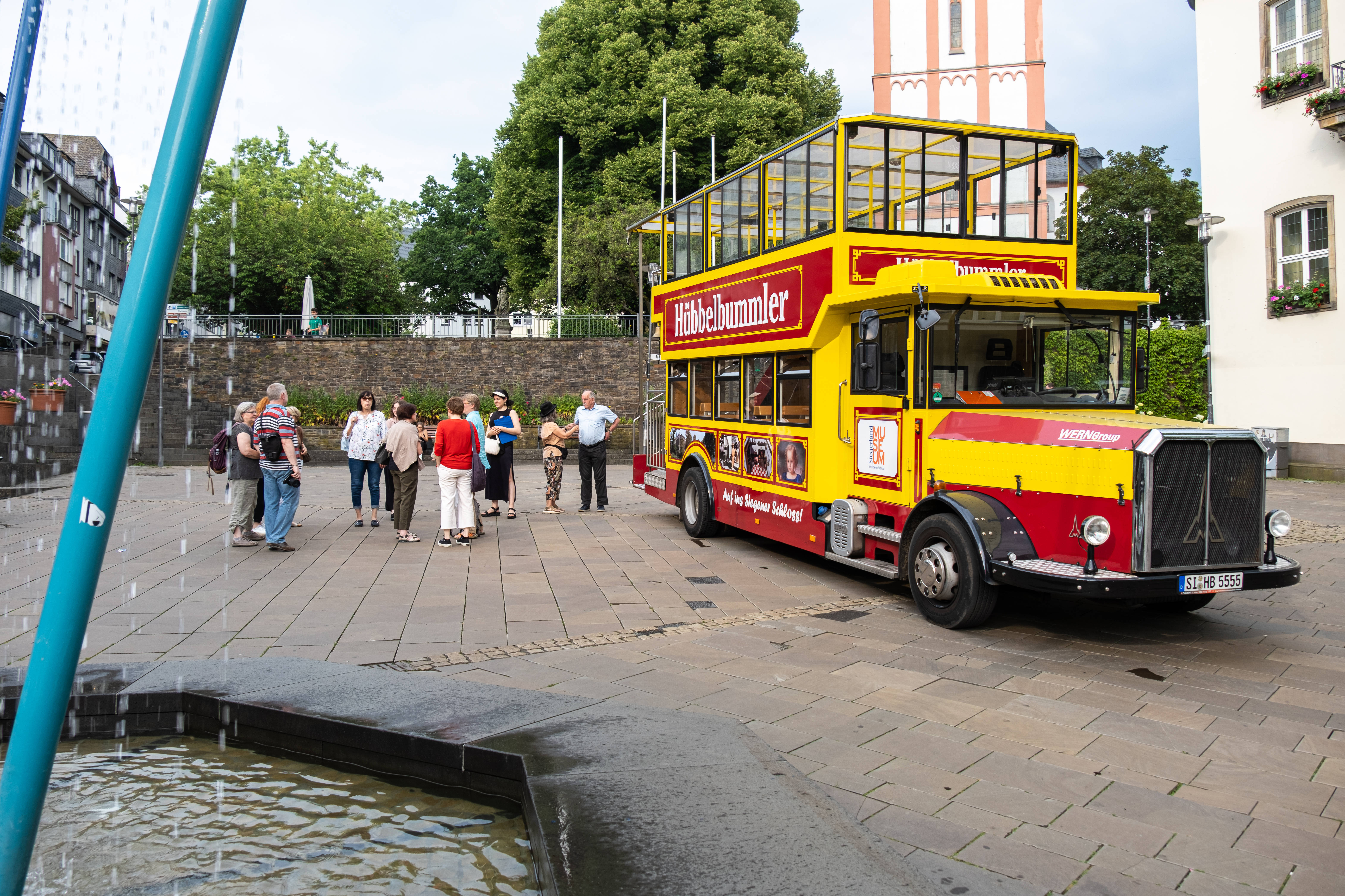 Hübbelbummler-Bus des Kunstvereins Siegen | Foto: Felix Höfer