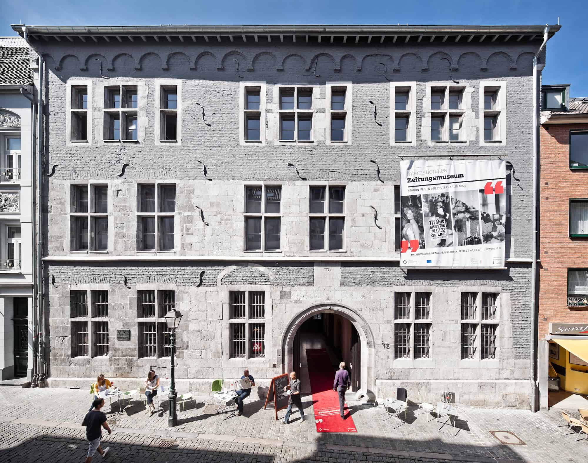 Internationales Zeitungsmuseum. Foto: Peter Hinschläger