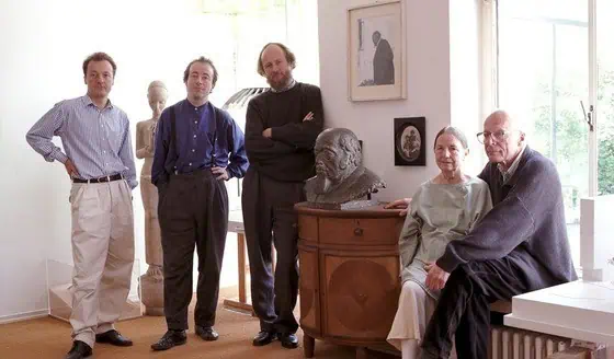 Familie Gottfried Böhm, Köln 1994  | © Albrecht Fuchs