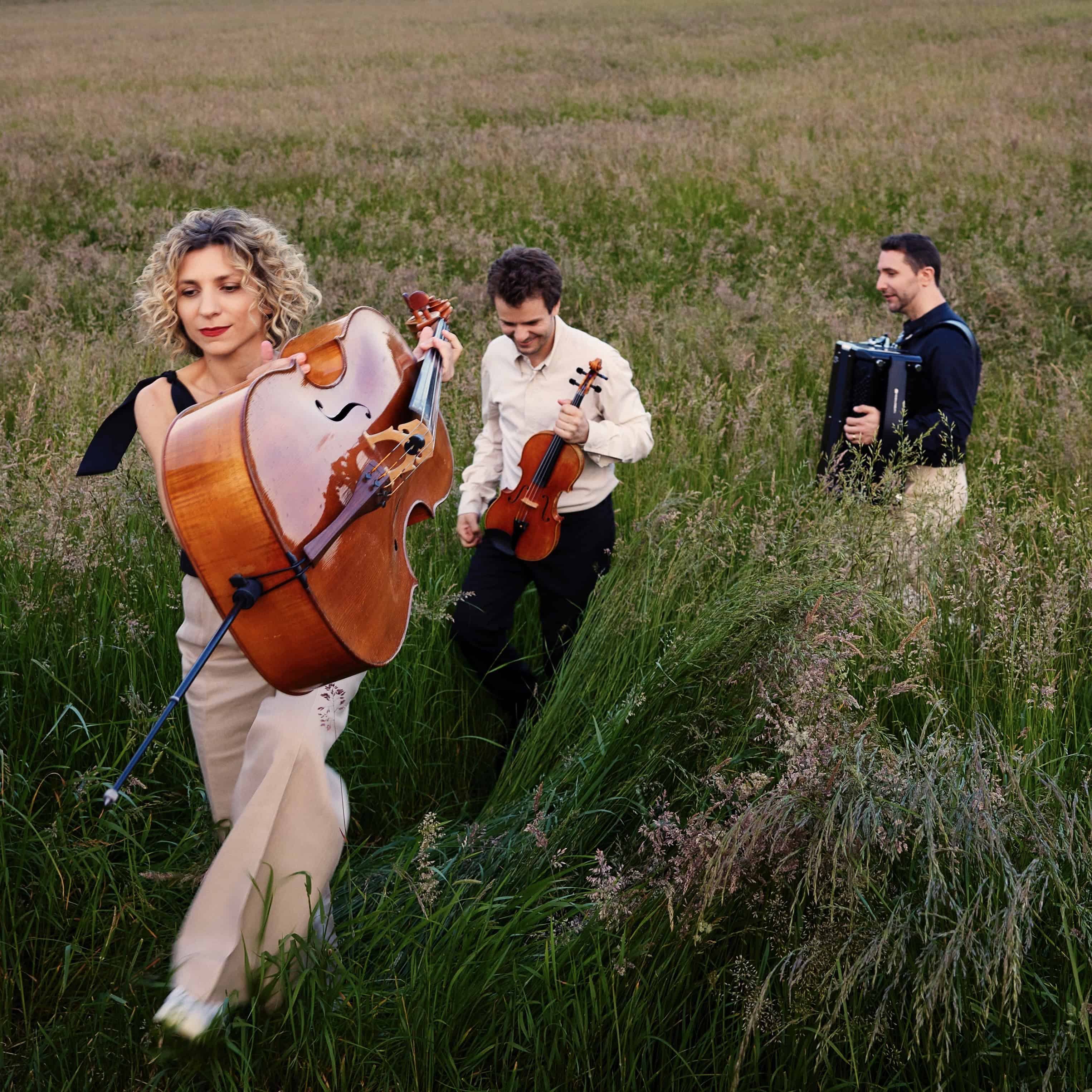 Das Trio Wellcaru spielt am 12. Juli auf Gut Holzhausen. Foto: Emanuel Klempa