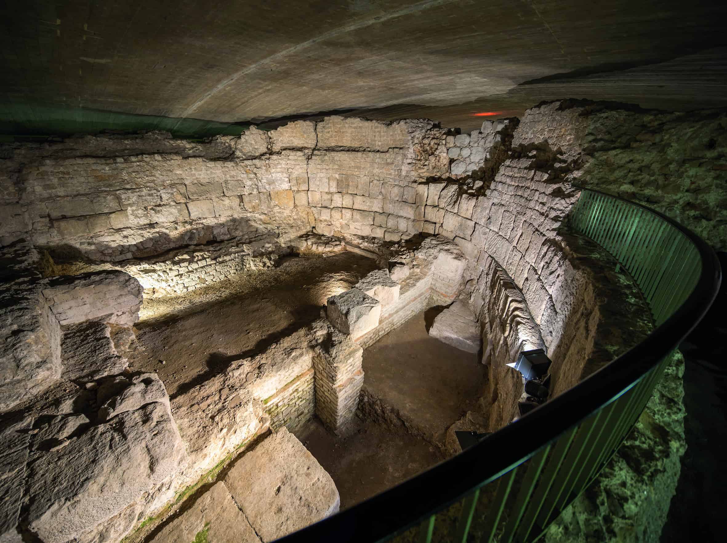 © Stefan Arendt / LVR | Blick ins Oktogon im Praetorium. © Stefan Arendt / LVR