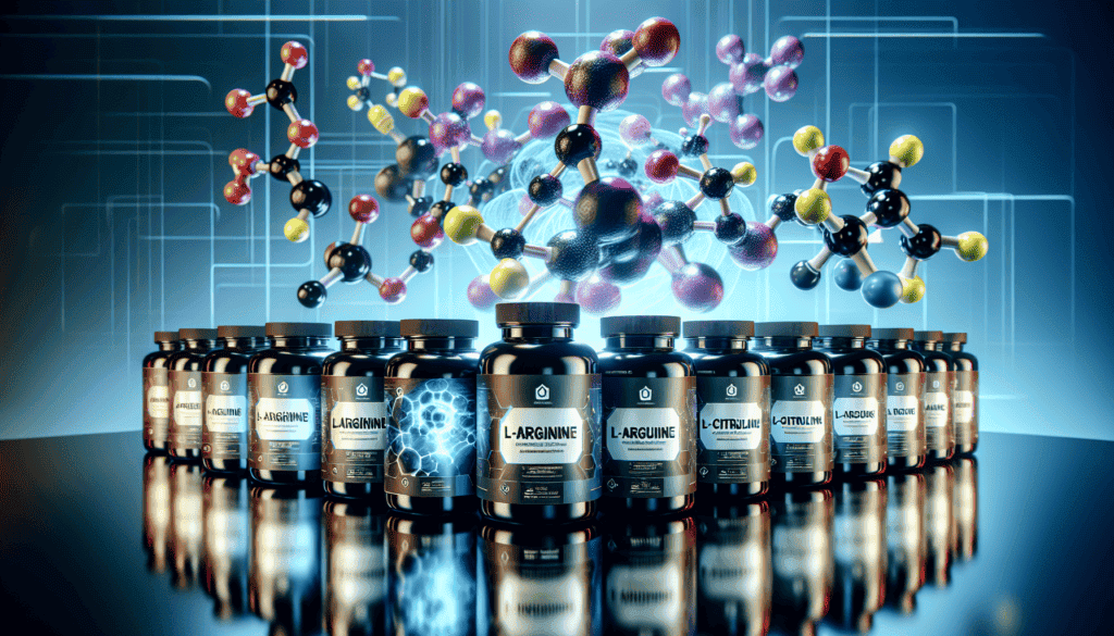 L arginine and L citrulline supplements