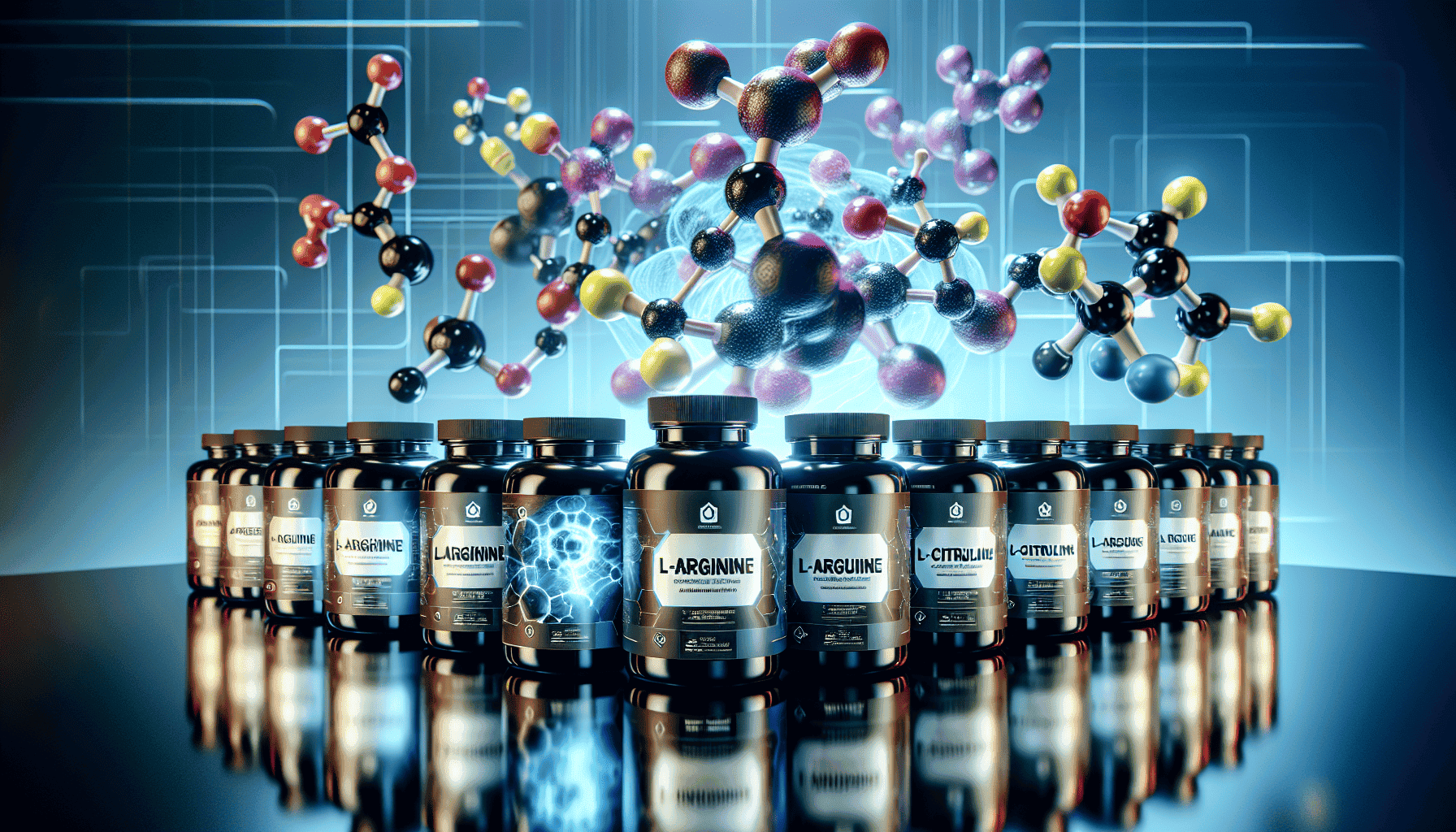 L arginine and L citrulline supplements