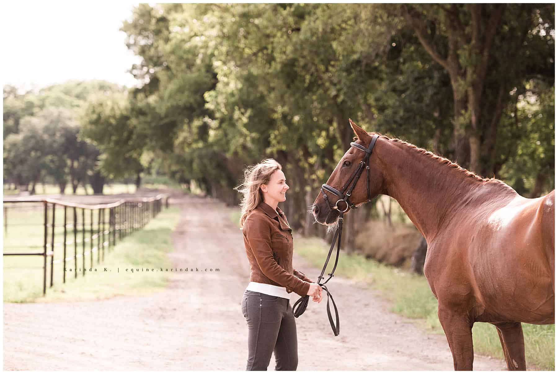 Tara Royal Equestrian Center McKinney, TX horse and rider portraits
