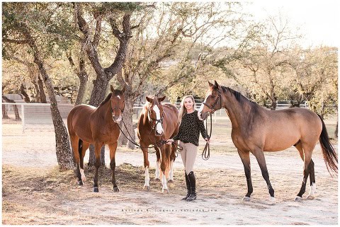 horse & rider portrait session austin, tx