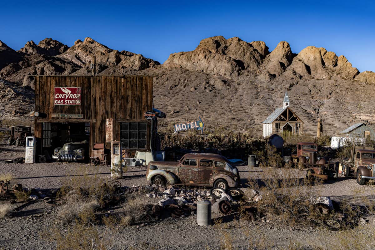Eldorado Canyon/Nelson Ghost Town gas station