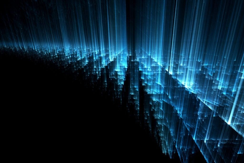 background blue tech
