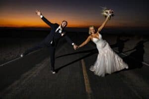 Sunset Wedding Photographer