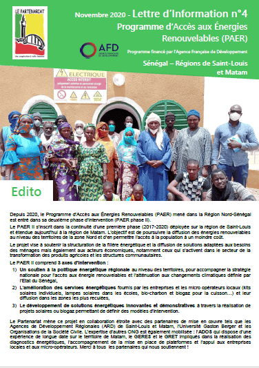 Newsletter PAER n°4