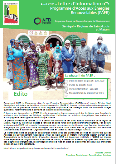 Newsletter PAER n°5