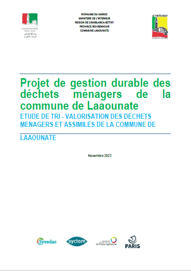 Gestion des déchets à Laanouate - Etude de tri et valorisation