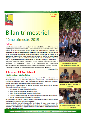 Bilan guinée 2019 T4