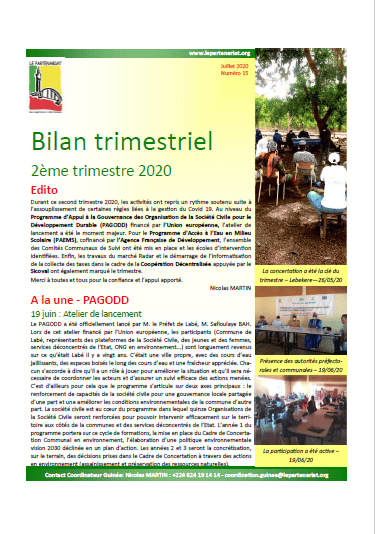 Bilan guinée 2020 T2