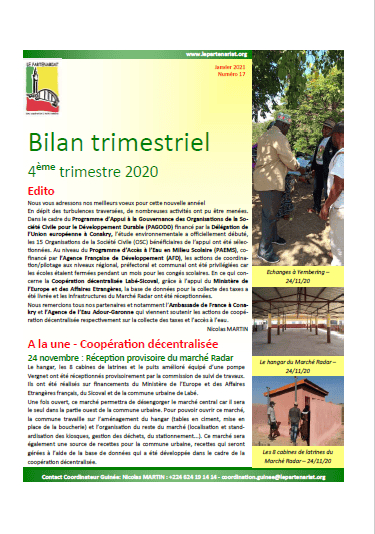 Bilan guinée 2020 T4
