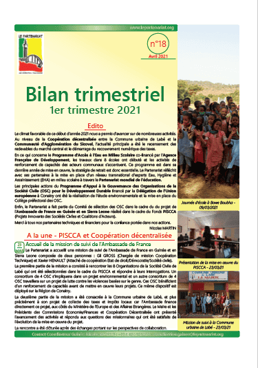 Bilan guinée 2021 T1