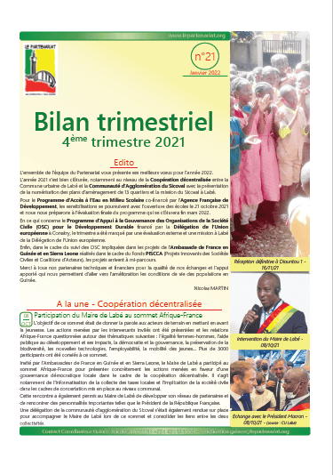 Bilan guinée 2023 T4