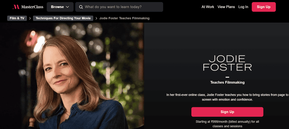 10 Best Filmmaking MasterClass Courses for Storytellers