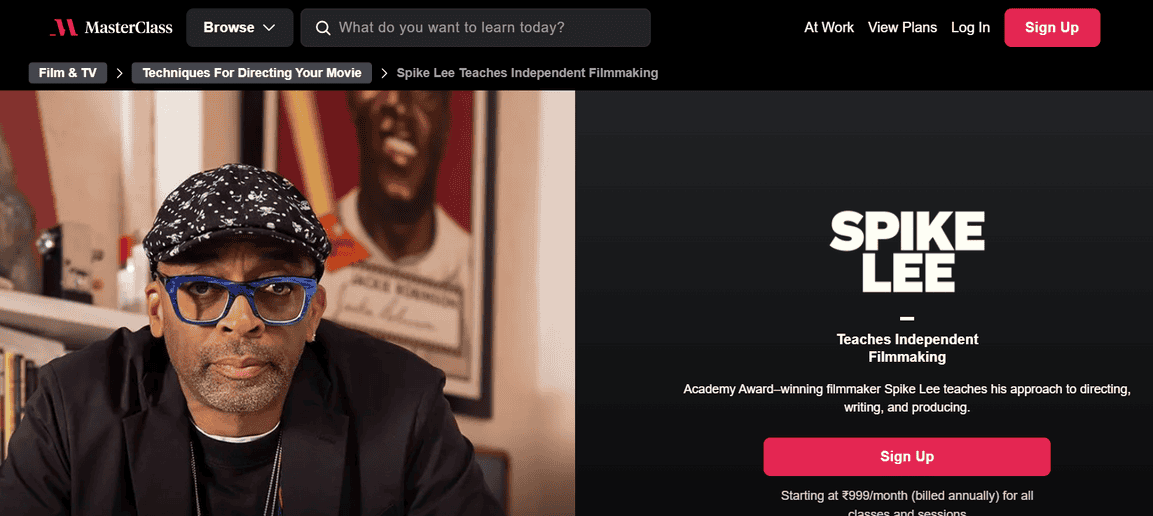 10 Best Filmmaking MasterClass Courses for Storytellers