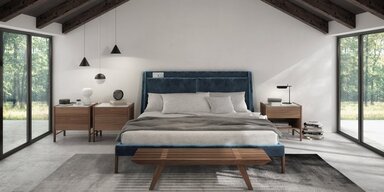 Impressively Irregular: Freeform Designs - huppe-frida-bed-featured