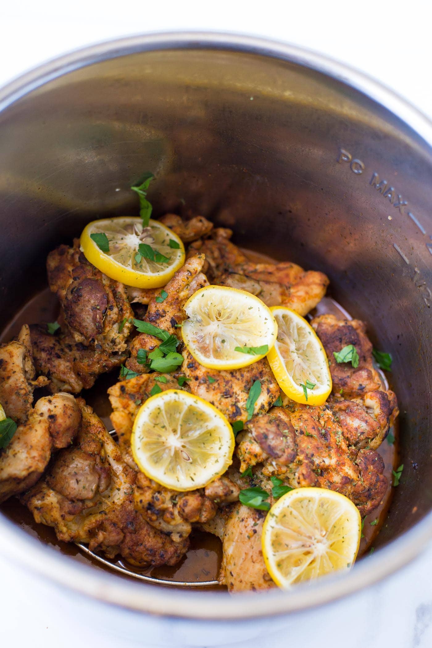 Low Carb Instant Pot Citrus Chicken Greek Chicken Thighs Instant