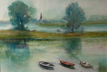 Bootjes op de Dijle Bootjes op de Dijle © Celine Van Ballaer