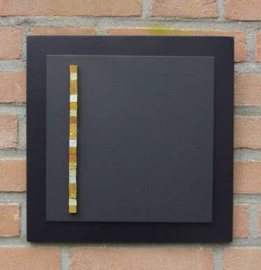 Composizione Oro e Legno Piccola 4 Composizione Oro e Legno Piccola 4 © Natasja Mulder - Mozaïekatelier Colorito