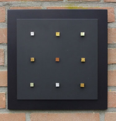 Composizione Oro e Legno Piccola nr7 Composizione Oro e Legno Piccola nr7 © Natasja Mulder - Mozaïekatelier Colorito