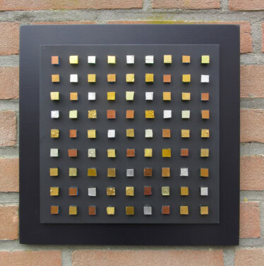 Composizione Oro e Legno Piccola 8 Composizione Oro e Legno Piccola 8