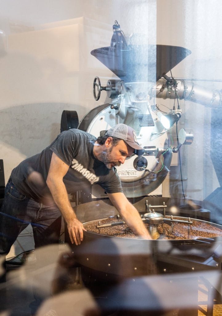 Bilder aus einer Speciality Coffee Kaffeerösterei