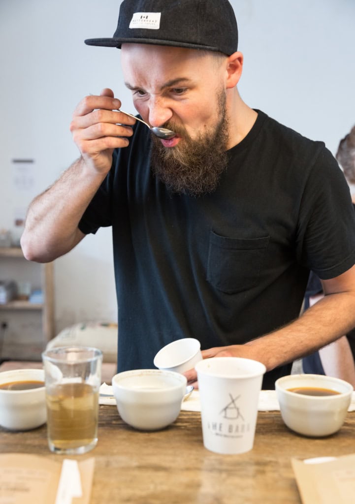 Bilder aus einer Speciality Coffee Kaffeerösterei