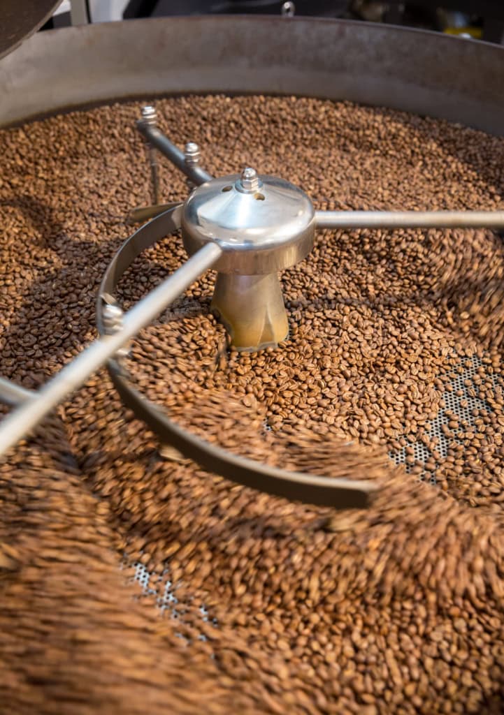 Bilder aus einer Speciality Coffee Kaffeerösterei