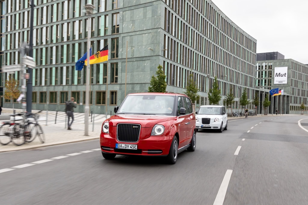 LEVC Electric Taxi in Berlin