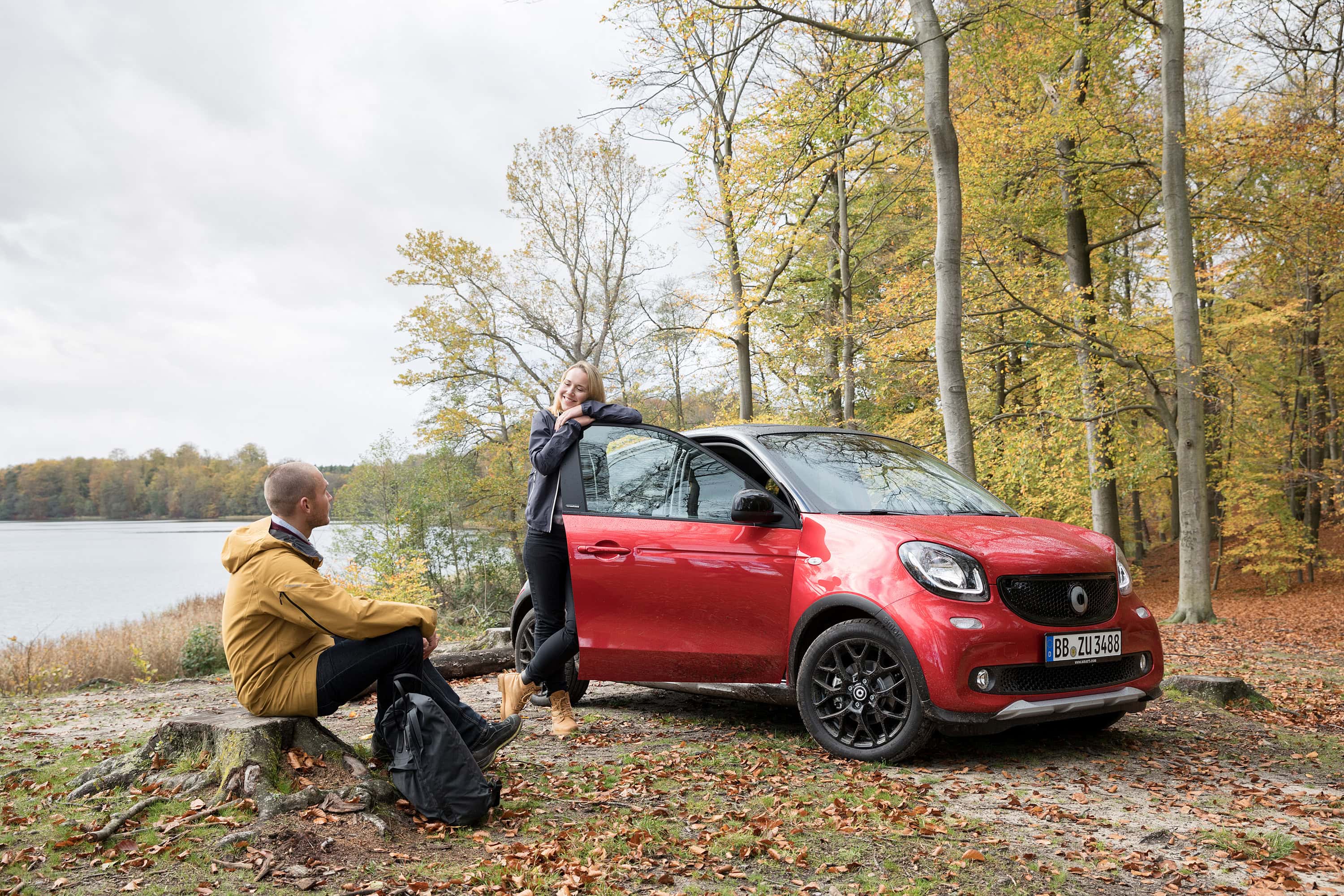 Smart Microadventure, Herbstausflug ins Berliner Umland mit den Travel Bloggern von Out Of Office und einem Smart Crosstown