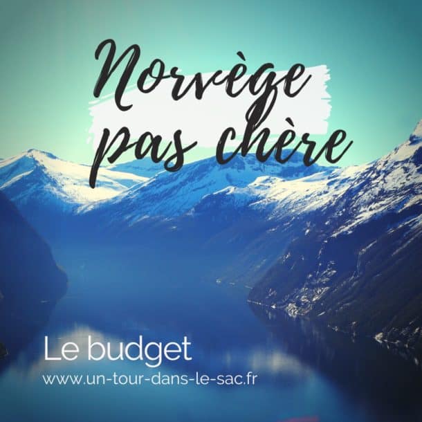 Norvège pas cher budget