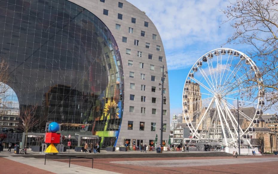 Que faire à Rotterdam ? Marché couvert Rotterdam