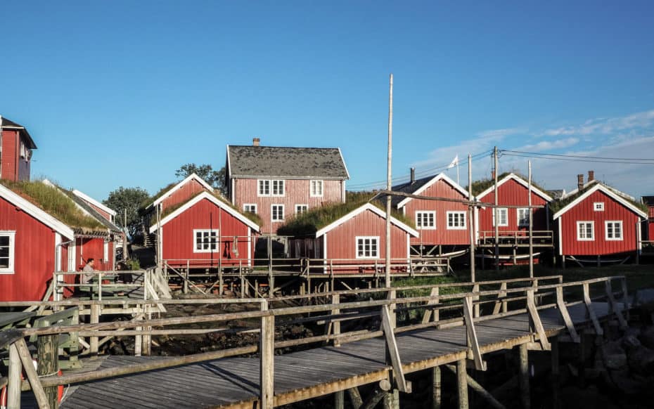 Reine : Cabanes de pêcheurs, Lofoten
