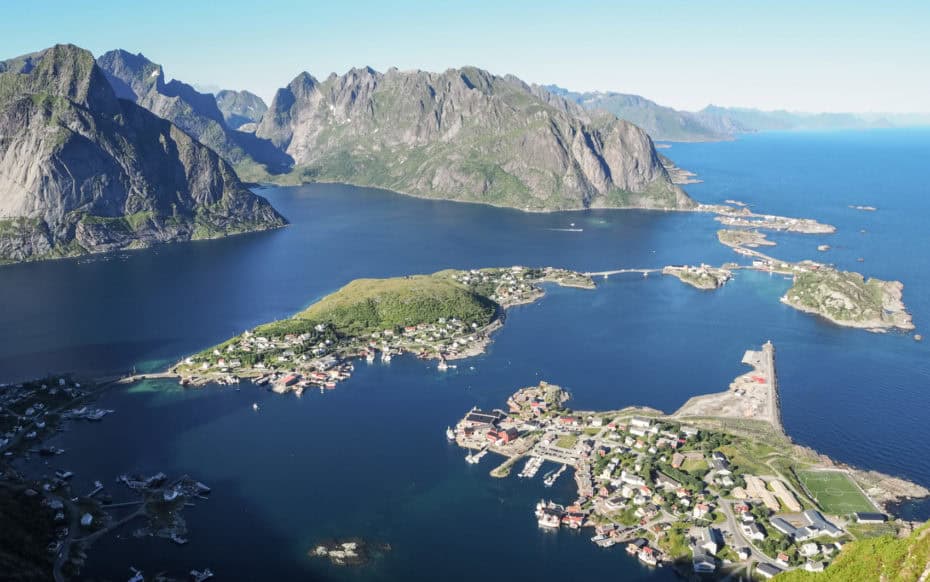 Reine vue d'en haut, Lofoten