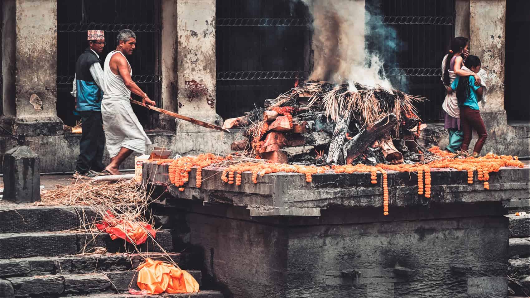 Pashupatinath lors d'une visite de Katmandou