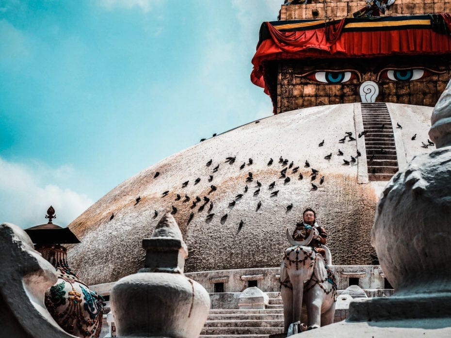 Bodnath voyage Katmandou